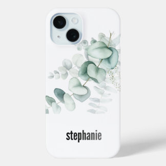 Coque Case-Mate iPhone housse de téléphone intelligente en eucalyptus