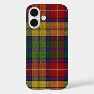Coque Pour iPhone 16 Housse de téléphone officielle tartan Buchanan