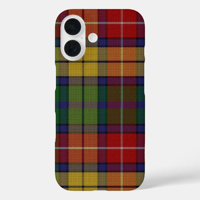Coques Case-Mate iPhone Housse de téléphone officielle tartan Buchanan (Verso)