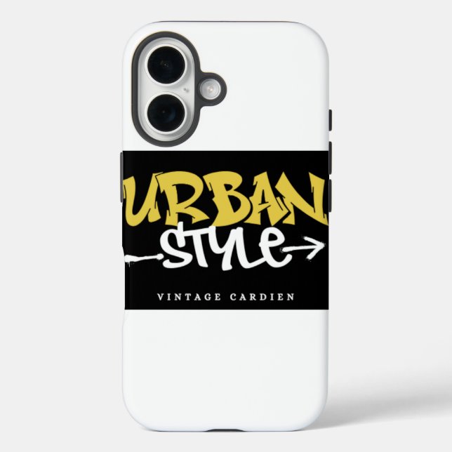 Coques Case-Mate iPhone Housse de téléphone premium imprimée de style urba (Verso)