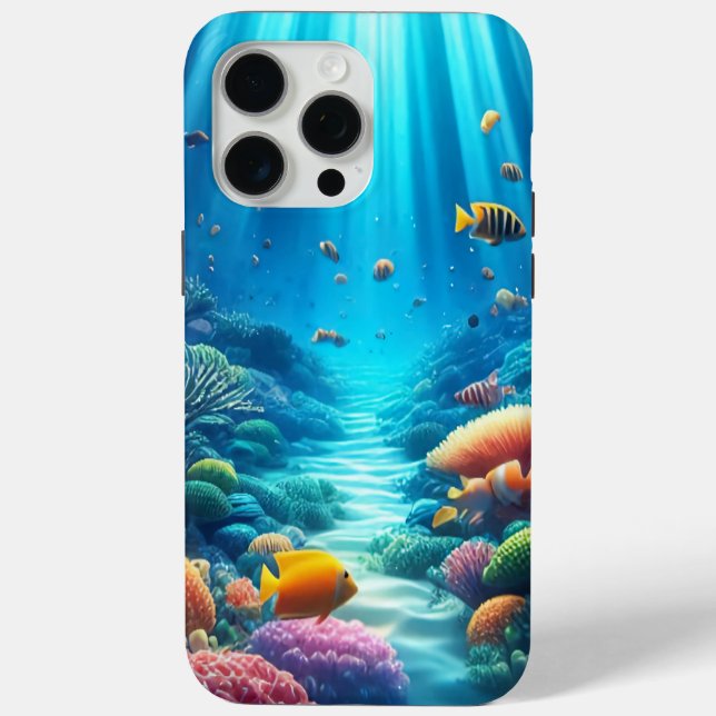 Coques Case-Mate iPhone Housse de téléphone Profondeurs de l'Océan (Verso)