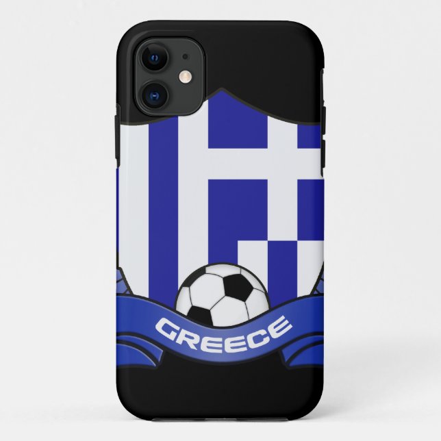 Coques Case-Mate iPhone Housse iPhone 5 Football Grèce (Dos)