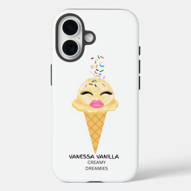 Coques Case-Mate iPhone Housse IPHONE Vanessa Vanilla  (Verso)