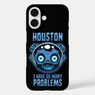 Coque Pour iPhone 16 Houston j'ai tellement de problèmes astronaute