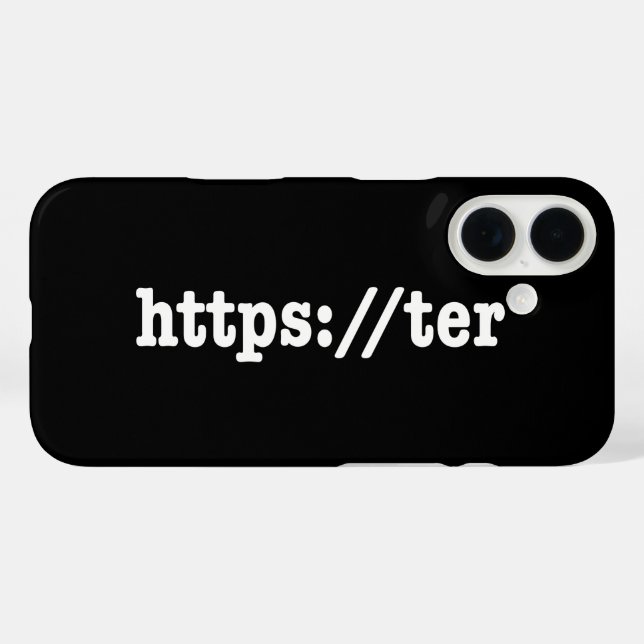 Coques Case-Mate iPhone https://ter / code html (Verso (horizontal))