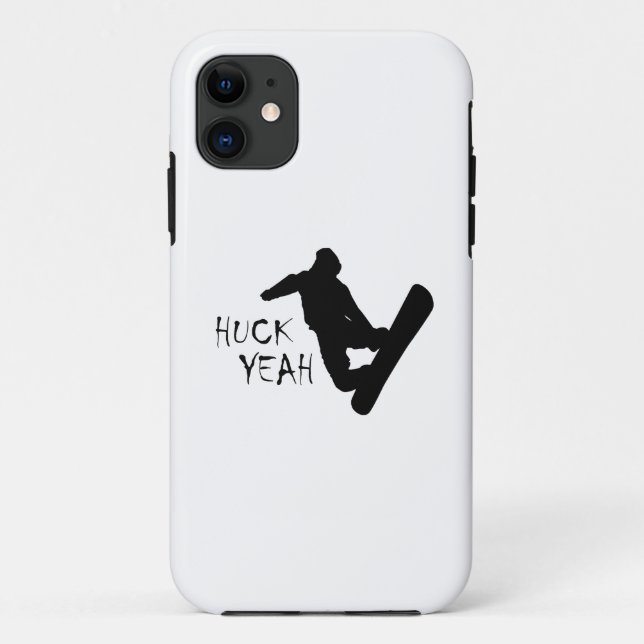 Coques Case-Mate iPhone Huck Ouais (Snowboard) (Dos)