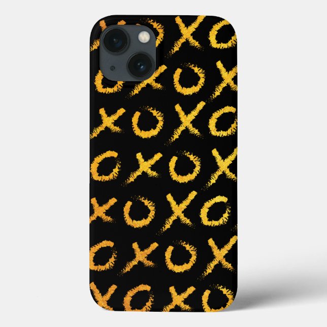 Coques Case-Mate iPhone Hugs & Kisses (or) (Verso)