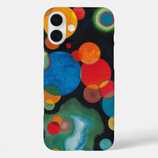 Coques iPhone 16 Plus Huile Abstraite de Kandinsky Deepened Impulse sur