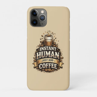 Case-Mate iPhone Case Humain Instantané Ajoutez du Café – Amateur de Caf