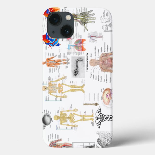 Coques Case-Mate iPhone Human Anatomy Charts (Verso)