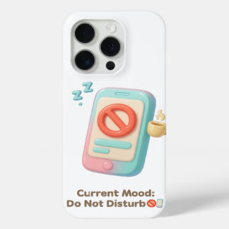 Coque Case-Mate iPhone Humeur actuelle : Ne pas déranger l'art téléphoniq