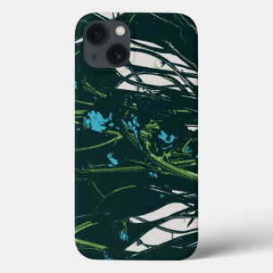 Etui iPhone 13 humeur bleue camomille
