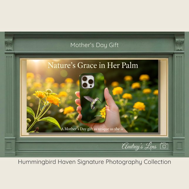 Coques Case-Mate iPhone Hummingbird | Lantana Art Phone Case Mother's Day (Créateur téléchargé)