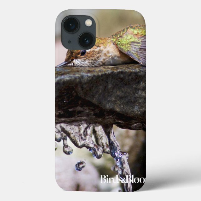 Coques Case-Mate iPhone Hummingbird  Laying in Water (Verso)
