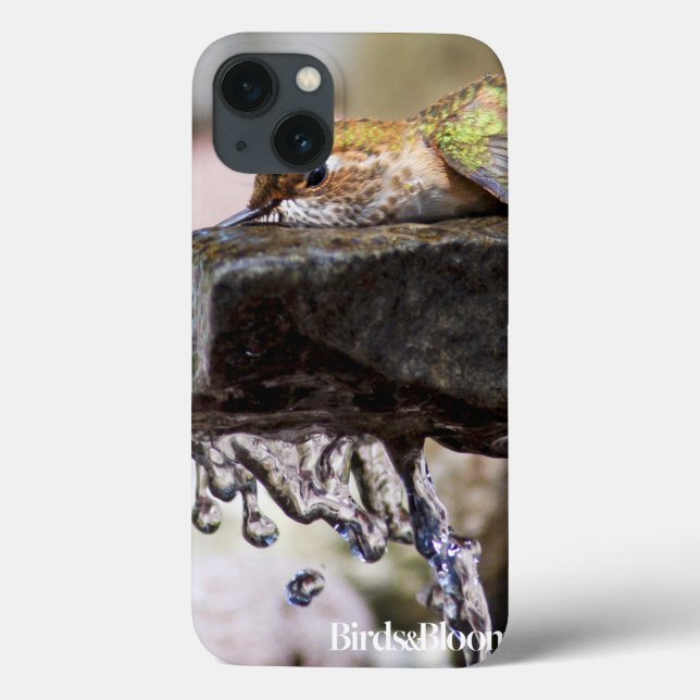 Coques Case-Mate iPhone Hummingbird  Laying in Water (Verso)