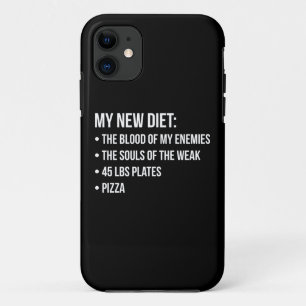 Case-Mate iPhone Case Humour de gym - Régime alimentaire - Sang, Âmes, P