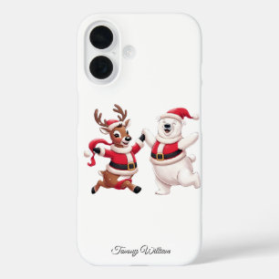 Coque Pour iPhone 16 Humour drôle tendance moderne Joyeux Noël