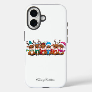 Coque Pour iPhone 16 Humour drôle tendance moderne Joyeux Noël