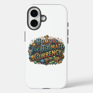 Coque Pour iPhone 16 Humour : La monnaie ultime – Graphique de citation