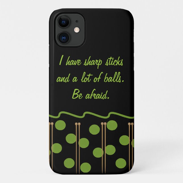 Coques Case-Mate iPhone Humour tricot (Dos)