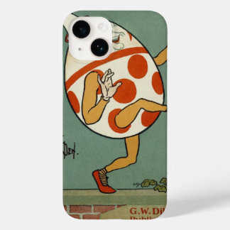 Coque Pour iPhone 14 Humpty Dumpty, Vintage Mère Goose Nursery Rhyme