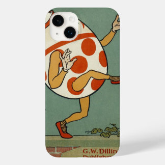 Coque Pour iPhone 14 Plus Humpty Dumpty, Vintage Mère Goose Nursery Rhyme