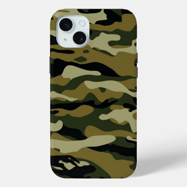 Coques Case-Mate iPhone Hunter Green Camo (Verso)