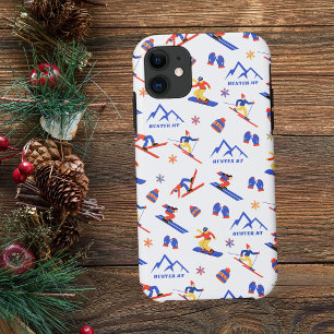 Case-Mate iPhone Case Hunter Mountain New York Motif de snowboard