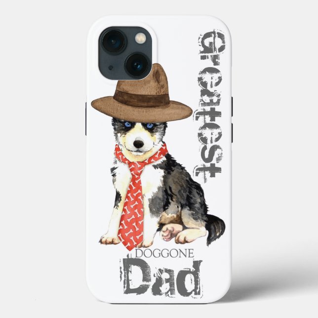 Coques Case-Mate iPhone Husky Papa (Verso)