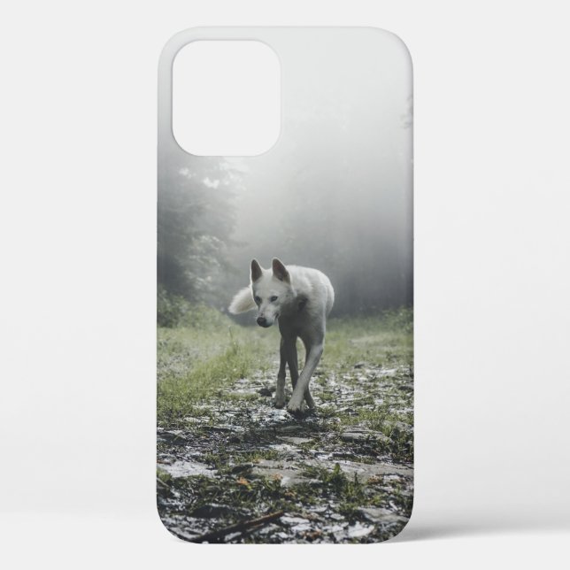 Coques Case-Mate iPhone Husky sibérien blanc (Verso)