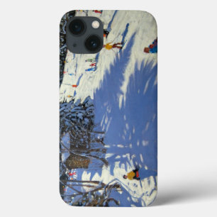 Etui iPhone 13 Hutte Morzine de montagne