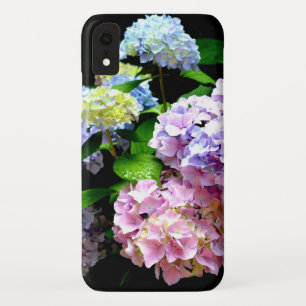 Case-Mate iPhone Case Hydrangea garden, rose, bleu, purple floral