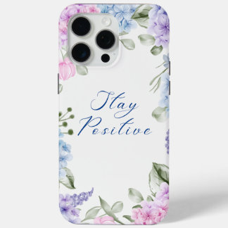 Coque Case-Mate iPhone hydrangea Restez positif - Inspiration florale