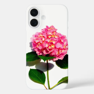 Coque Pour iPhone 16 Hydrangée rose rose fleur rose