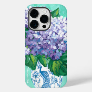 Coque Case-Mate iPhone Hydrangées dans Peacock Vase