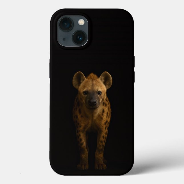 Coques Case-Mate iPhone Hyène tachetée sauvage Black 4 Luxe iPhone 13 (Verso)