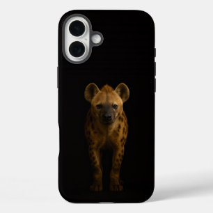 Coque Pour iPhone 16 Plus Hyène tachetée sauvage Black 4 Luxe iPhone 16 Plus