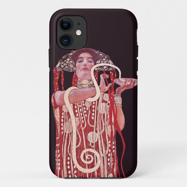 Coques Case-Mate iPhone Hygieia par Gustav Klimt (Dos)
