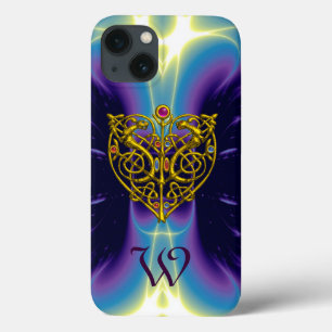 Coque Case-Mate iPhone HYPER VALENTINE MONOGRAM rose Fuchsia violet