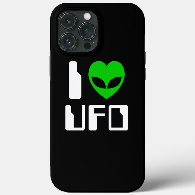 Coques Case-Mate iPhone I Alien Heart UFO (Verso)
