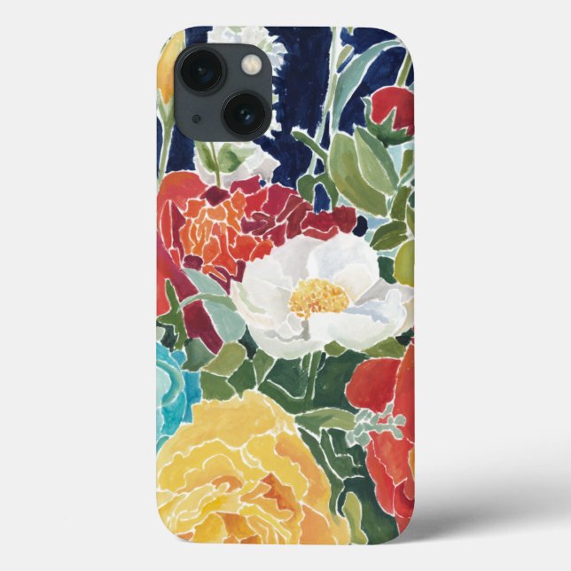 Coques Case-Mate iPhone I floral de minuit (Verso)