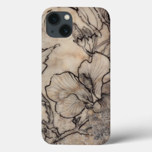 iPhone 13 Coque I floral tatoué