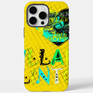 Coque iPhone 16 Pro Max I Heart Hillary Clinton : Graffiti Expression Art