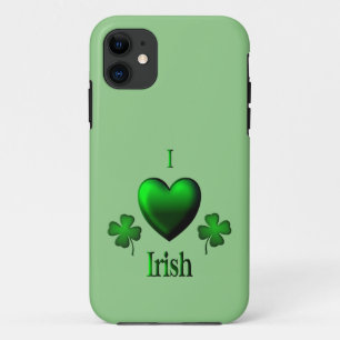 Case-Mate iPhone Case I Heart Irish Green
