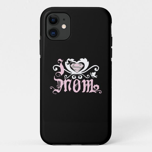 Coques Case-Mate iPhone I Heart Maman Rose (Dos)