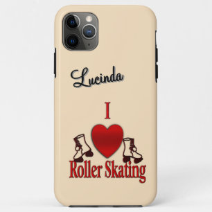 Case-Mate iPhone Case I Heart Roller Patinage personnel
