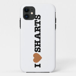 Coque Case-Mate iPhone I Heart Sharts Funny Icon Graphisme