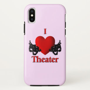 Case-Mate iPhone Case I Heart Theatre