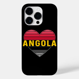 Coque Case-Mate iPhone I Love Angola, Coeur angolais