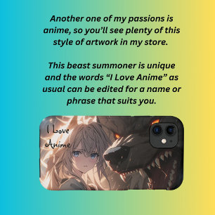 Case-Mate iPhone Case I Love Anime